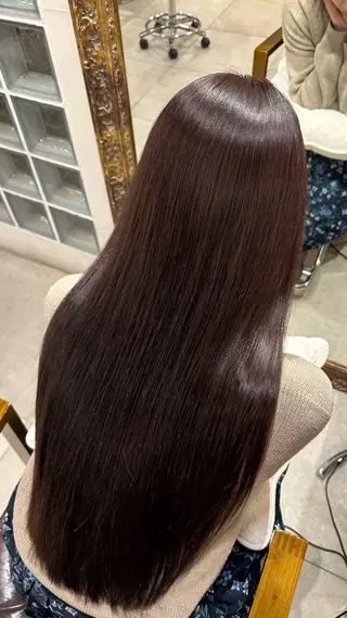 ロング 遠藤 日和のヘアスタイル