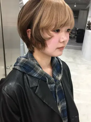 ショート MISAKI 福岡美容室のヘアスタイル