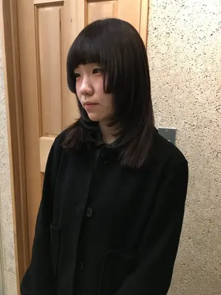 ミディアム カラー KAAI ㅤのヘアスタイル