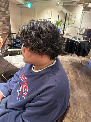 パーマ メンズ 🐶 DAICHIのヘアスタイル
