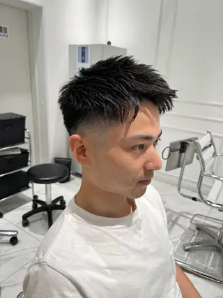ショート メンズ 柳澤 和也のヘアスタイル