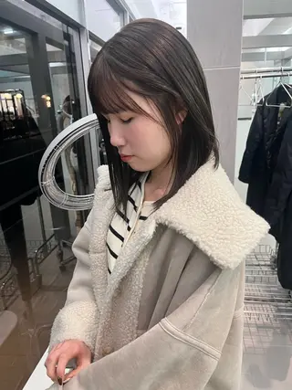 ミディアム カラー ショートボブ / kure🌼のヘアスタイル