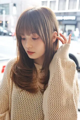 ロング カラー ✨上品レディーなヘア スタイルへ✨髙木諒也のヘアスタイル