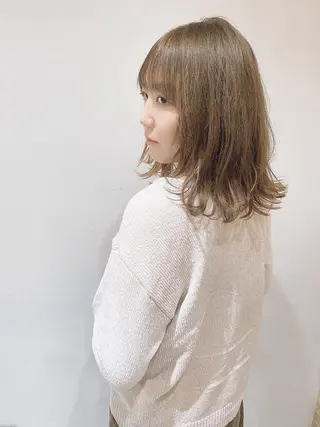 ミディアム 若宮 宣弘のヘアスタイル