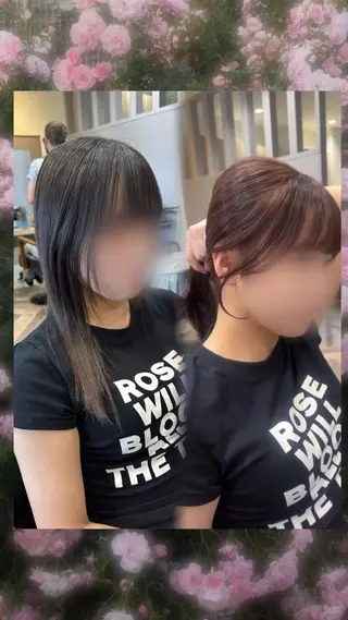 ロング こくぶん ひよりのヘアスタイル