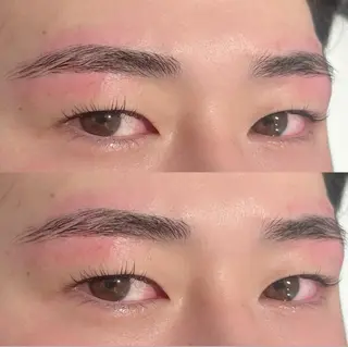 アイブロウ 🎀モテ暖色× 艶カラーちな🎀のマツエク・マツパデザイン