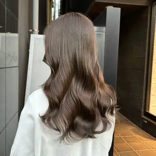 ロング カラー 山内 直英のヘアスタイル