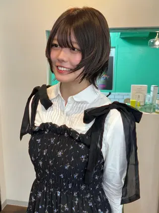 ショート ハッシュカット🎀 MIYU💖のヘアスタイル