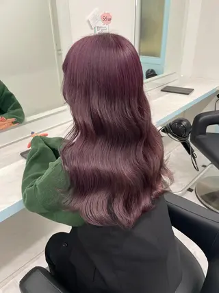 セミロング 【美髪矯正/絹髪】 🎀hinano🎀のヘアスタイル