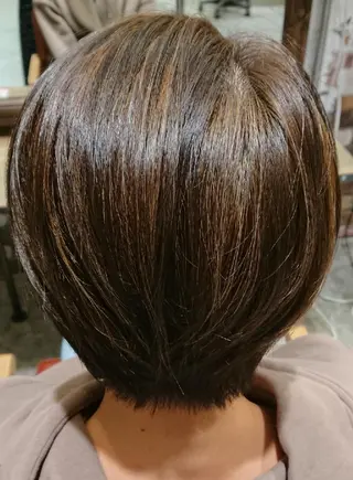 ショート 遠藤 恭子のヘアスタイル