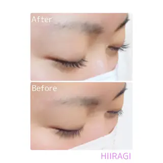 マツエク・マツパ 美容室 HIIRAGIのマツエク・マツパデザイン
