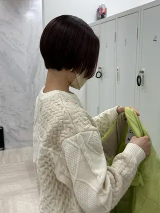 ショート 杏華 ショートのヘアスタイル