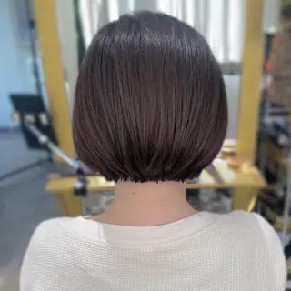 ショート 縮毛矯正／レイヤー／ 🌼mizukiのヘアスタイル