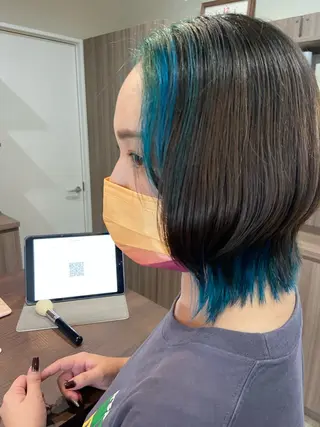 ショート Lepps れいなのヘアスタイル