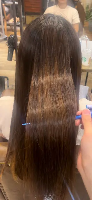 ロング 東茉央/ブリーチ リタッチ🧸銀座のヘアスタイル