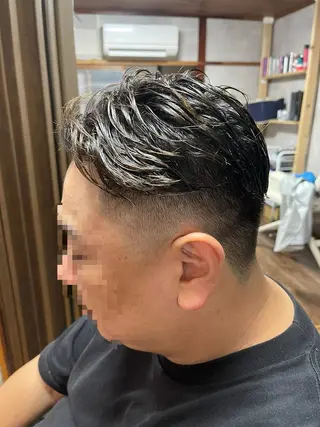 パーマ メンズ メンズ特化型/永井 友貴のヘアスタイル