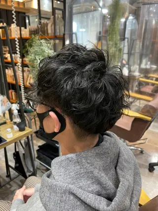 ミディアム パーマ カラー ヘアアレンジ 【N°deseo】 吉祥寺のヘアスタイル