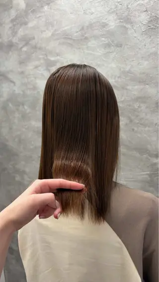 パーマ ルプラボウ ふくい きなりのヘアスタイル