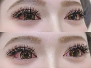 マツエク・マツパ AURORA RINAのマツエク・マツパデザイン