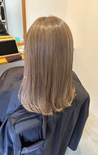 ミディアム 艶髪/縮毛矯正 /NATSUNOのヘアスタイル