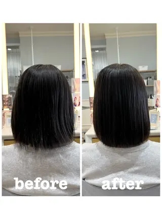 ショート 縮毛矯正/ 似合わせ/古津遼平のヘアスタイル