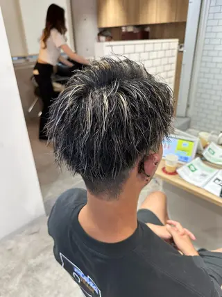 カラー メンズ 💎メンズカット /フェザー/細野💎のヘアスタイル