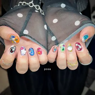 ネイル posa nail モエミのネイルデザイン