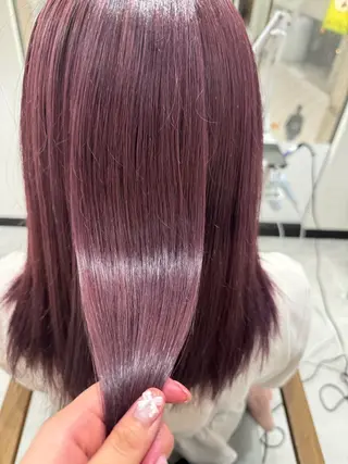 セミロング 髪質改善UNJOUR ⏳🩰sasakaのヘアスタイル