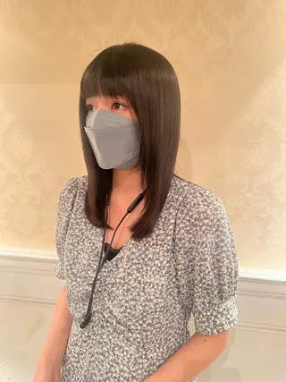 セミロング NAO🌿似合わせ トレンドhairのヘアスタイル