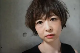 ショート 岡元 朗弘のヘアスタイル