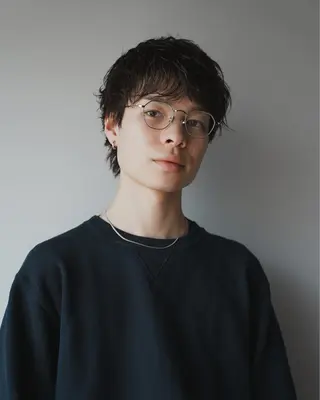 ショート パーマ メンズ スパイキーショート パーマ　具志堅　太志のヘアスタイル