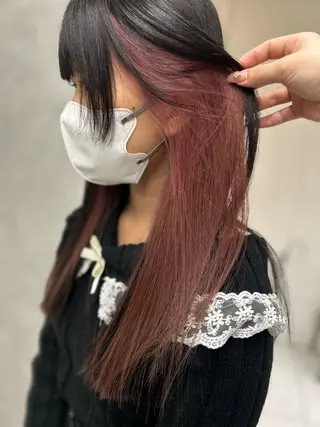 ロング 木本晴香/髪質改善 /艶カラー透明感のヘアスタイル