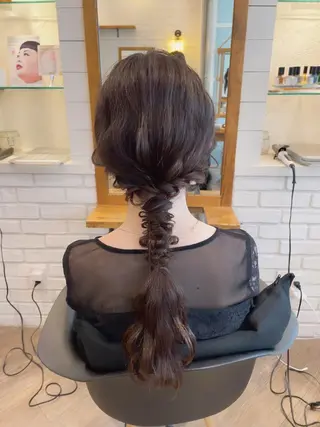 ロング ✨透明感ケアカラー✨ 長野ゆきなのヘアスタイル