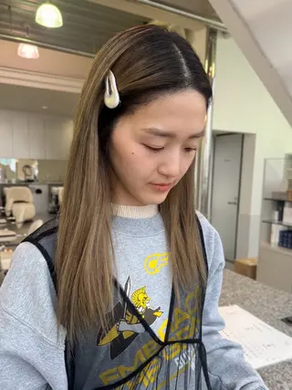 ロング カラー 🫧ヒシダアキ taboo.i🫧のヘアスタイル