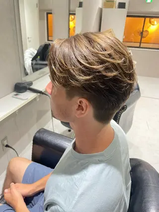 メンズ mimiiy fukaのヘアスタイル