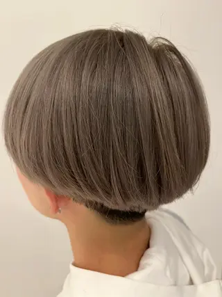 ショート LucksiMie ginza 明松のヘアスタイル
