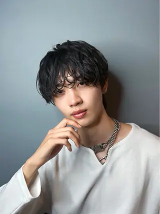 ショート パーマ メンズ 京都/伏見/メンズ MARUのヘアスタイル