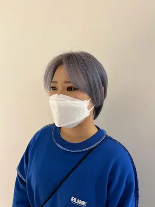 ショート 宇佐美佳/美髪 ストレート/縮毛矯正のヘアスタイル