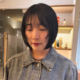 ショート ボブパーマ🥣KON コンナツミのヘアスタイル