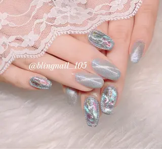 ネイル 23時まで❤︎韓国、 ワンホンネイルのネイルデザイン