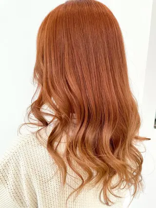セミロング カラー 美髪形成！色素改善！ 秋田　和輝のヘアスタイル