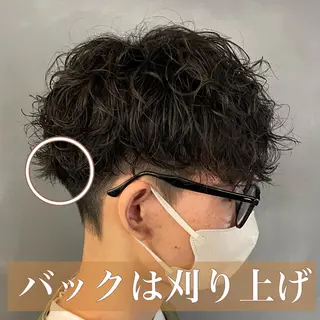 パーマ メンズ 【ニュアンスパーマ】 西岡拓海のヘアスタイル