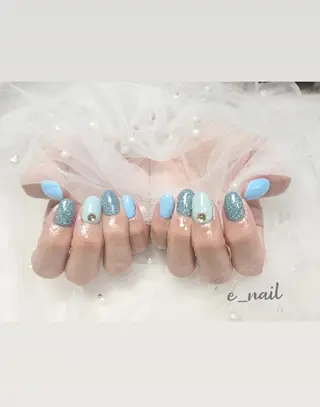 ネイル e_nail🍀自宅 サロン八潮eri☆　のネイルデザイン