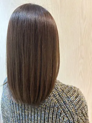 ミディアム カラー 森 麻衣葉のヘアスタイル