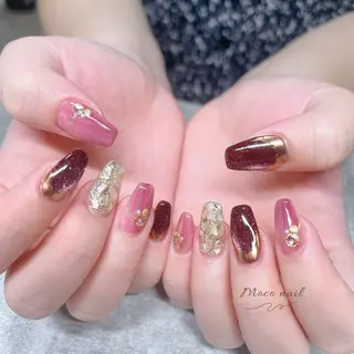 ネイル .. momoko🕊のネイルデザイン