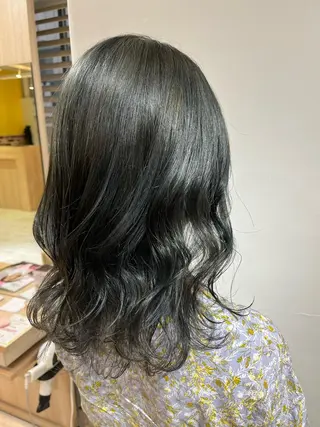 セミロング カラー 髪質改善✨/中屋敷 はじめのヘアスタイル