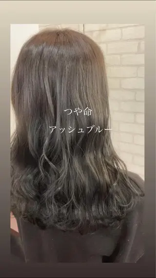 ロング 北田 瑠人のヘアスタイル
