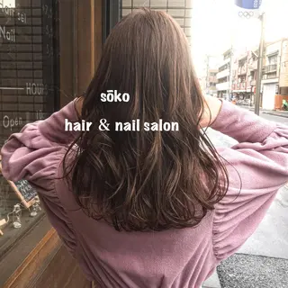 セミロング カラー ヘアアレンジ 🫧一気にあか抜け 🫧mayuのヘアスタイル
