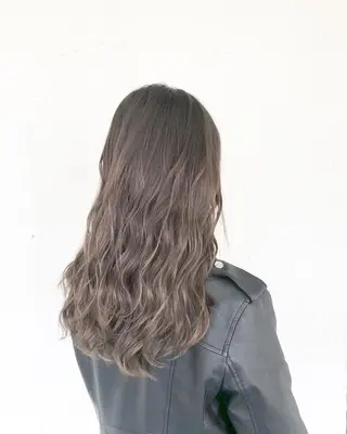 ロング カラー 髪質改善で 憧れの潤艶美髪にのヘアスタイル