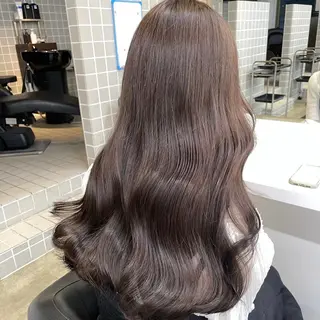 カラー Over hair_ misakiのヘアスタイル